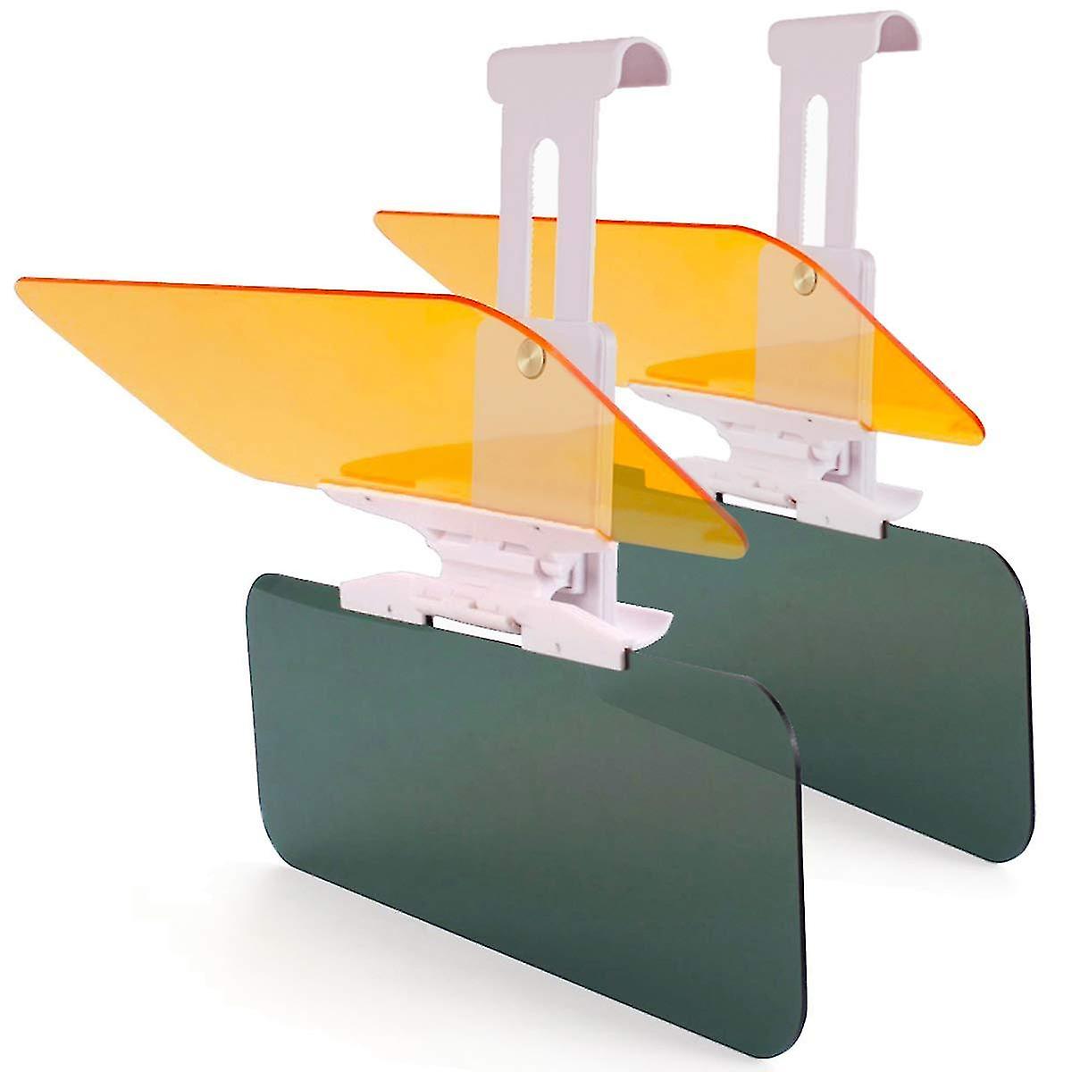 昼と夜のアンチグレアのための車のサンバイザー、車のサンバイザーブロッカー