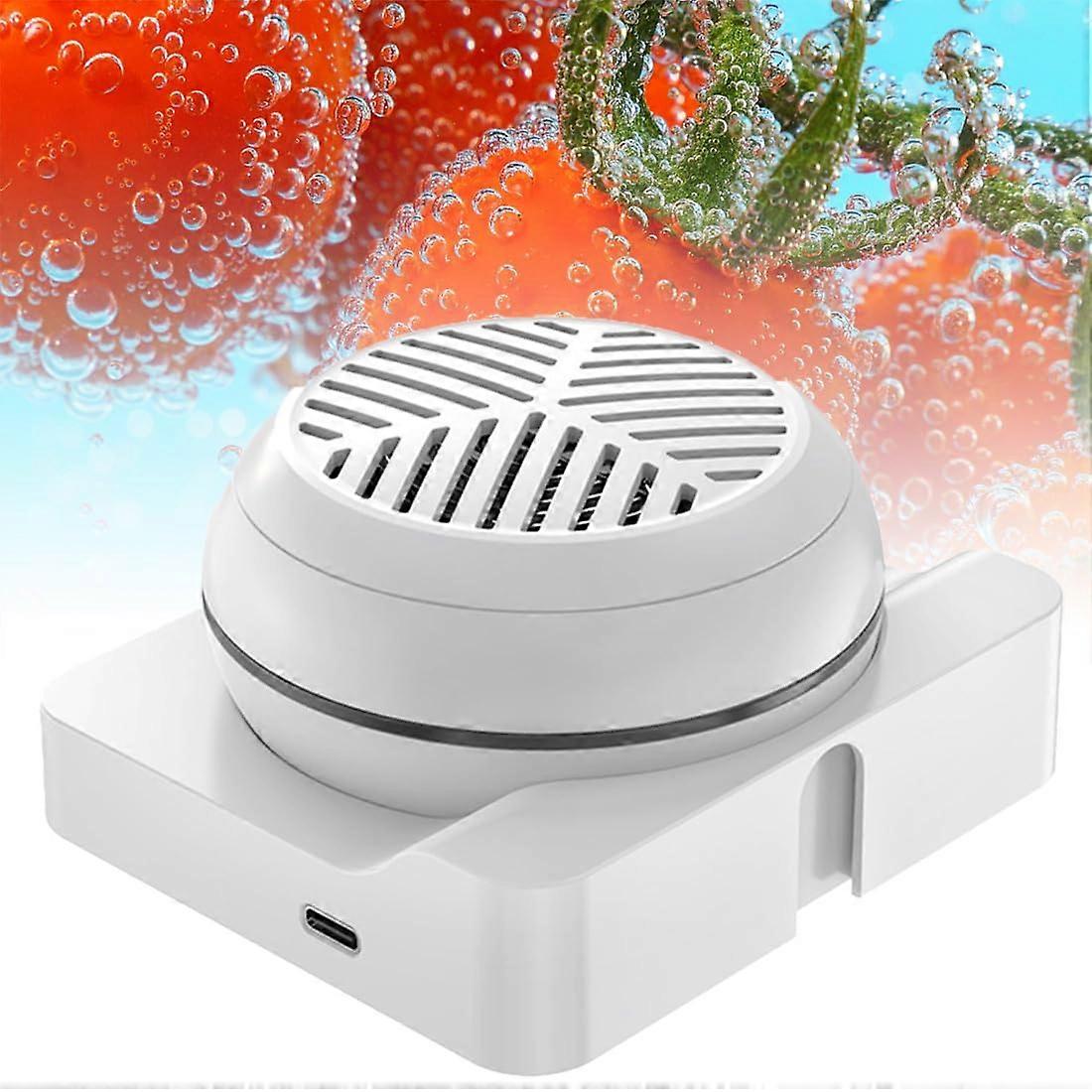 Fruit and Vegetable Cleaner with Deep Cleaning Technology, Wireless Charging, IPX7 Waterproof Design
