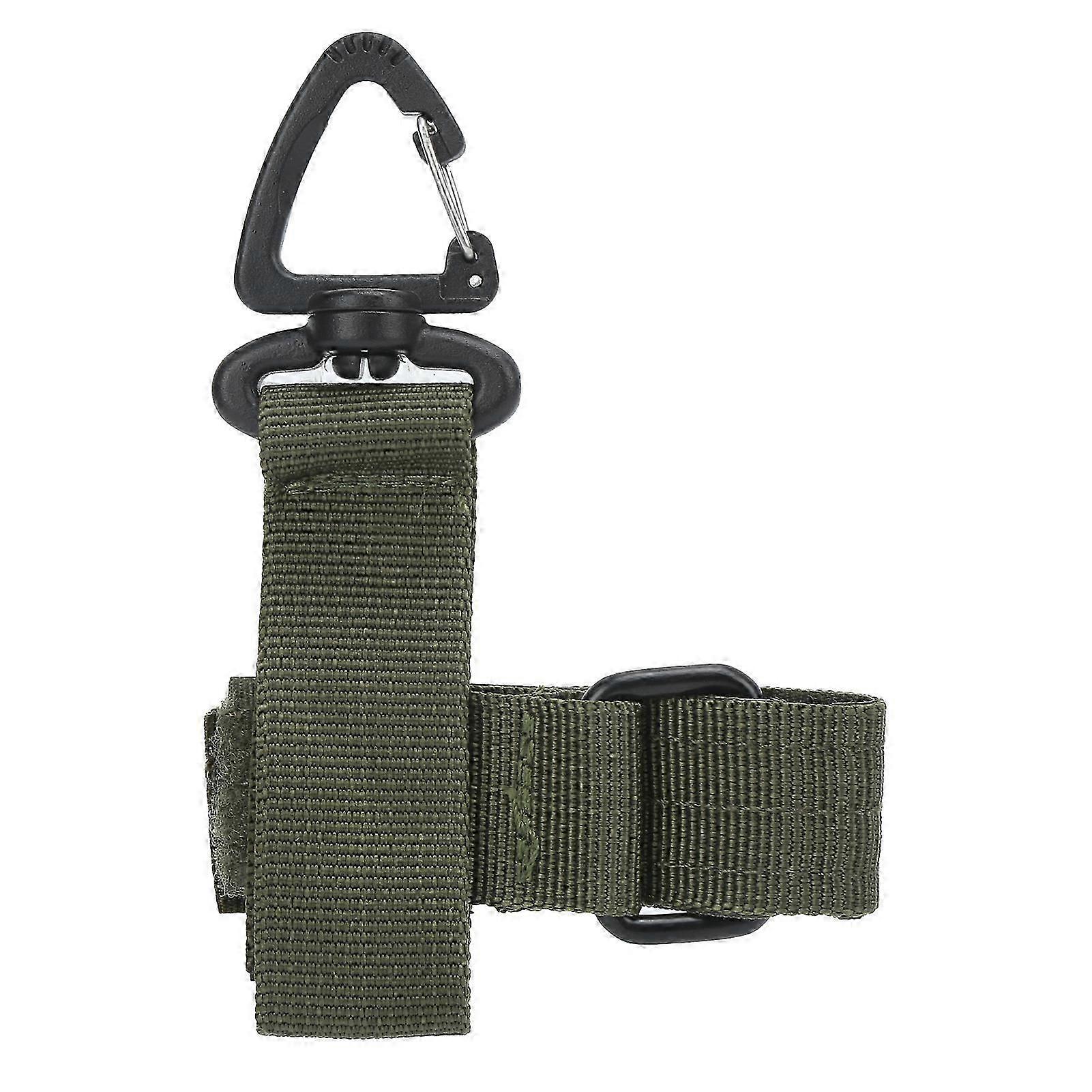 Multi-Purpose Nylon Gloves with Anti-Lost Hook & Buckle (Khaki)