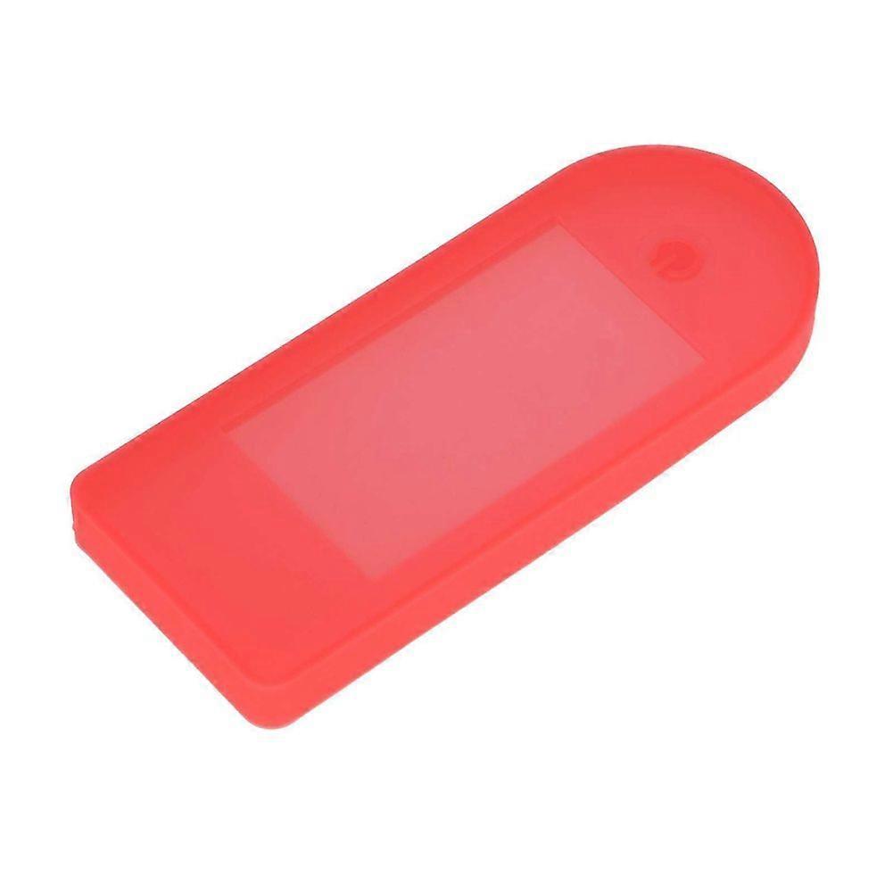 Silicone Panel Protector for Xiaomi Electric Scooter 4 Lite 2nd Display Protective Silicone Case Red