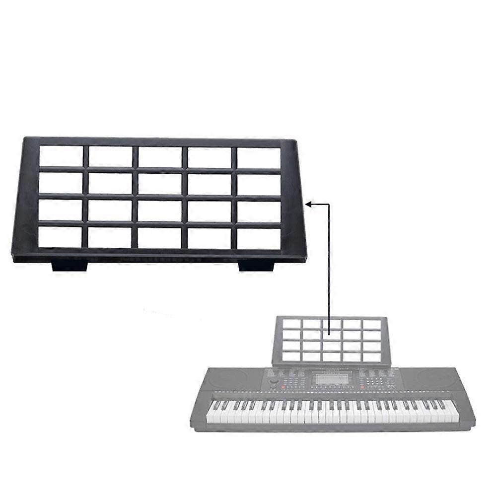Keyboard Music Stand with Adjustable Angle, Reinforced Support, Foldable Sheet Holder for Piano