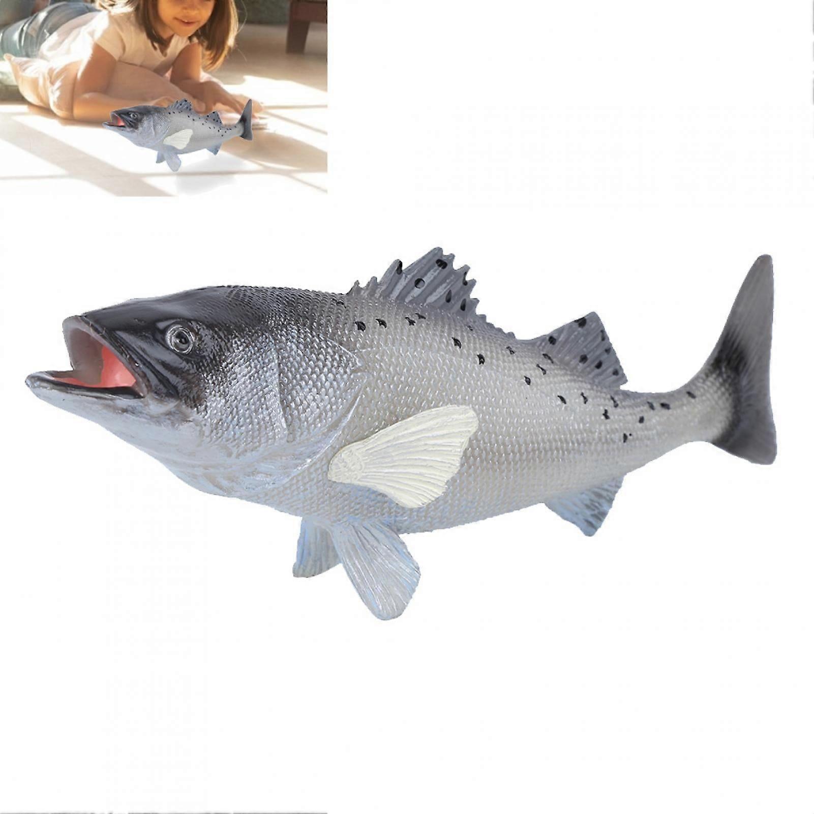 Simulation Marine Animal Fake Fish Model, Flatfish Fish Model Early Educational