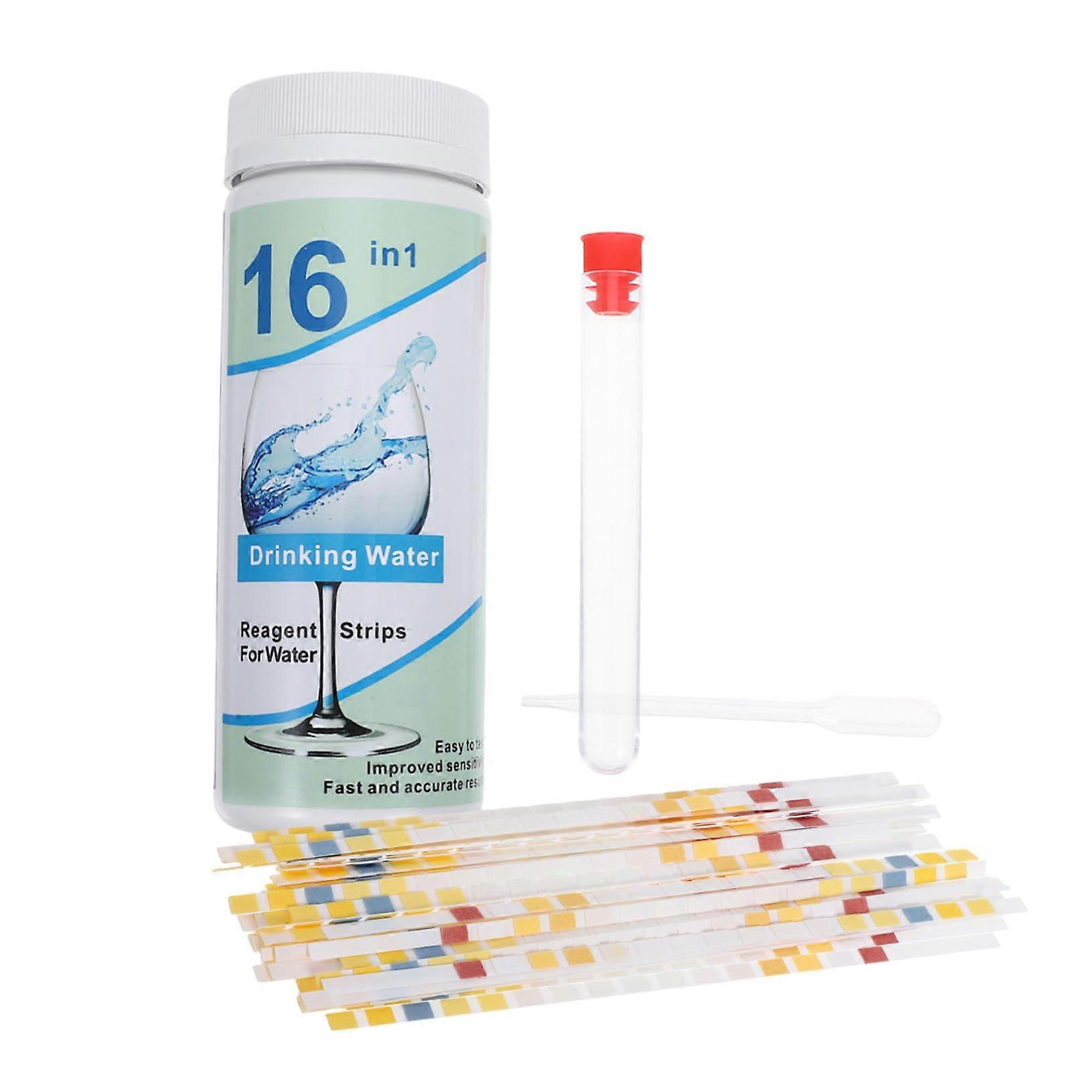 Water Test Strips Kit 50pcs Accurate MultiParameter Detection for Drinking Water Pool Spa