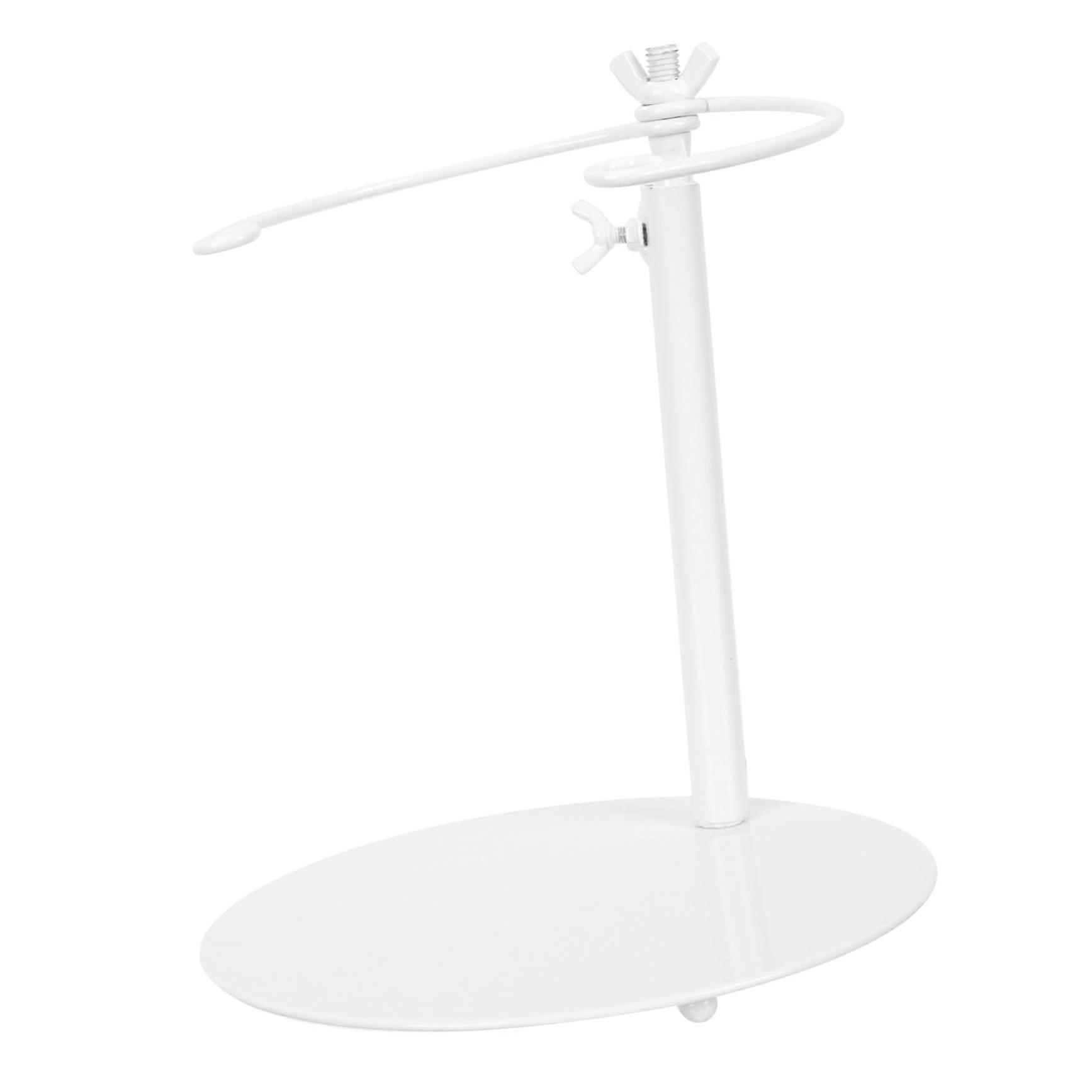 Adjustable Iron Flower Bouquet Stand with Stable Weighted Base for Wedding and Desktop Display