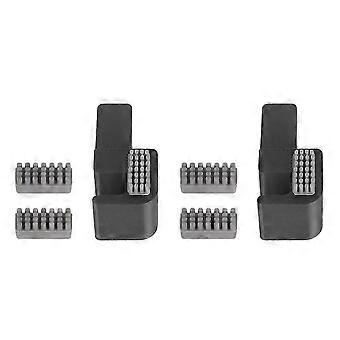 2set for Bambu Lab P2S Series Nozzle Silicone Wiper Nozzles Brush Hotbed Mounted Scrubbers for Bambu Lab Cleaning Tool