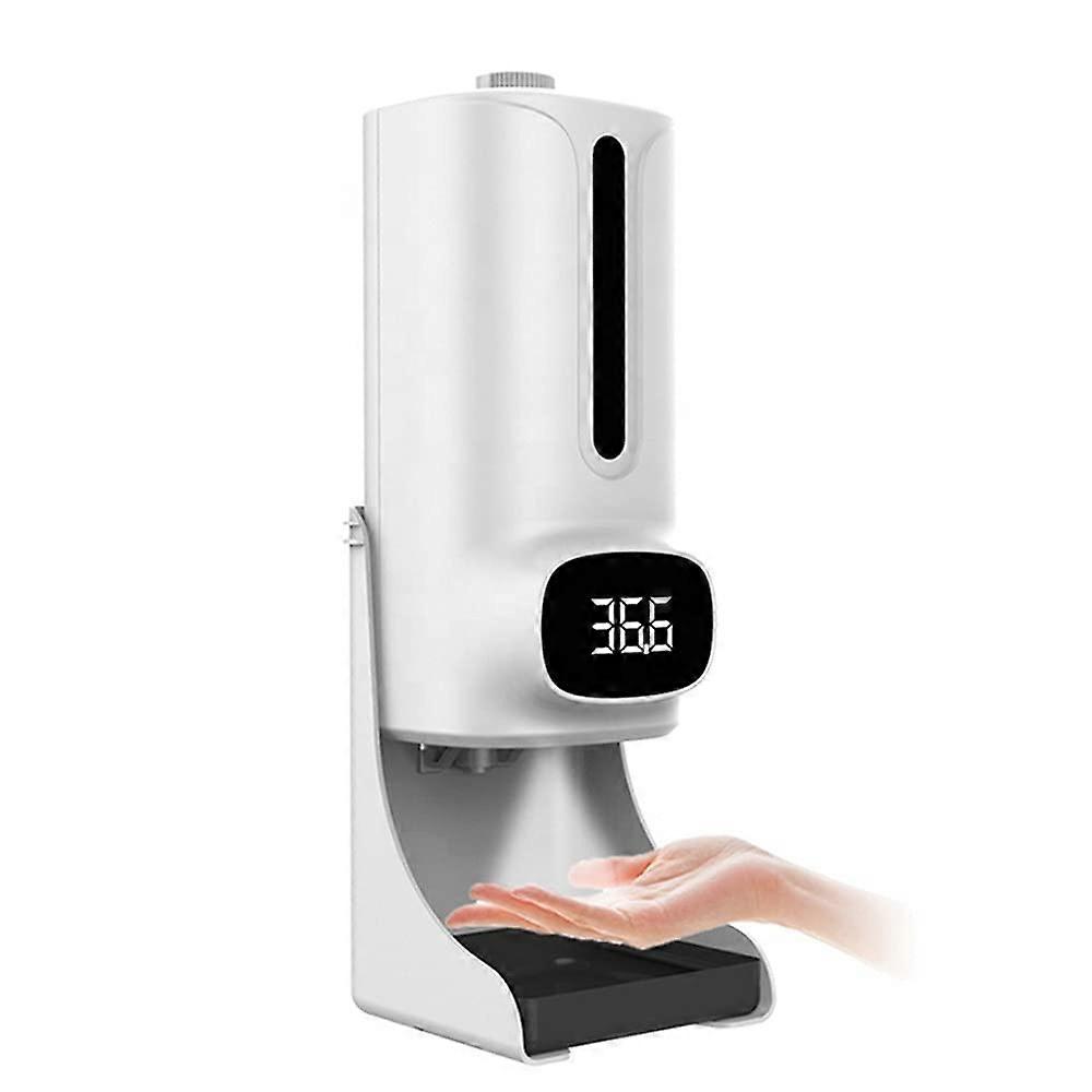 Automatic Hand Sanitizer Dispenser with Touchless Infrared Thermometer for Home Office School