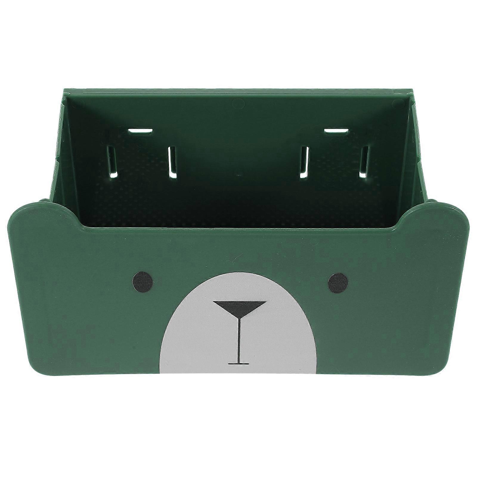 Kitchen Organizer Rack Sink Holder Rectangular Minimalist No Drilling Plastic 19.00X10.00X10.00cm 1Pcs