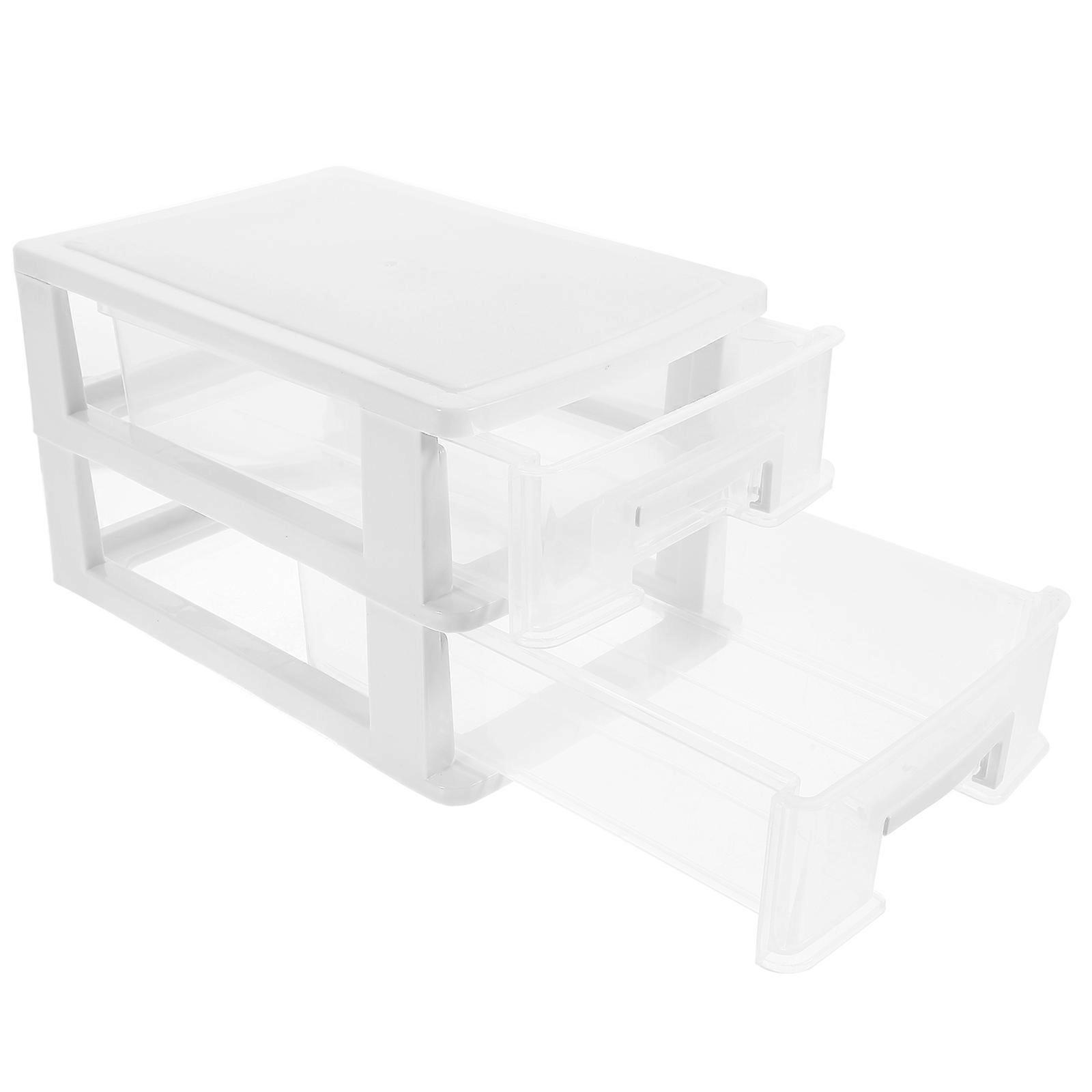 Desk Organizer Storage Container Drawer Type with for Small Items