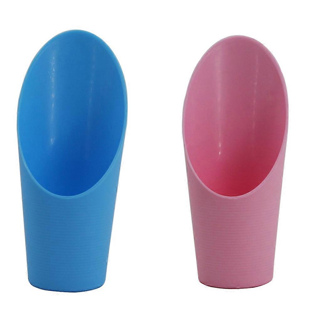 Gardening Plastic Spade for Planting Use 5Pcs Set with Assorted Colors