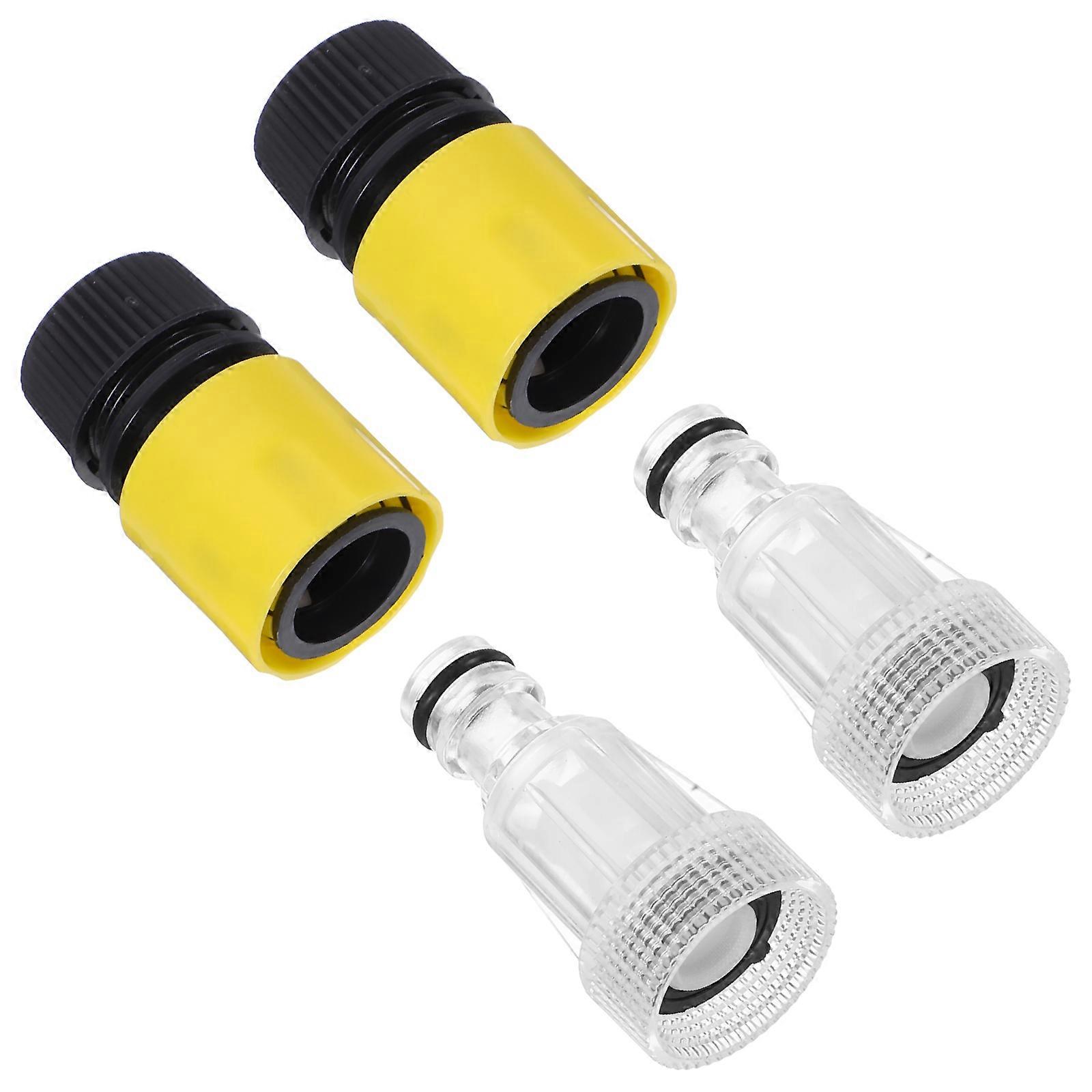 Pressure Washer Quick Connect Adapter for High Strength Water Filter Connector 4Sets