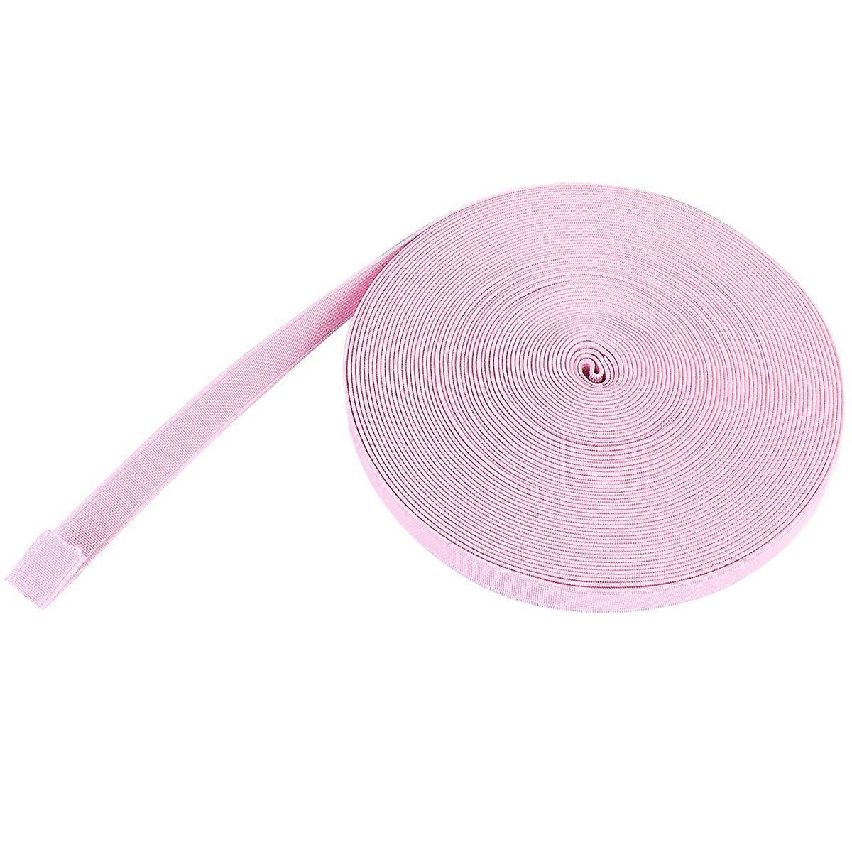 Élastique pour chaussures DIY - 1 rouleau rose