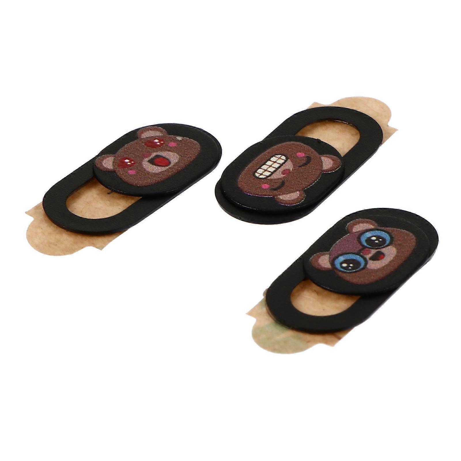 Premium Panda Webcam Cover for Computer Camera Protection 3Pcs