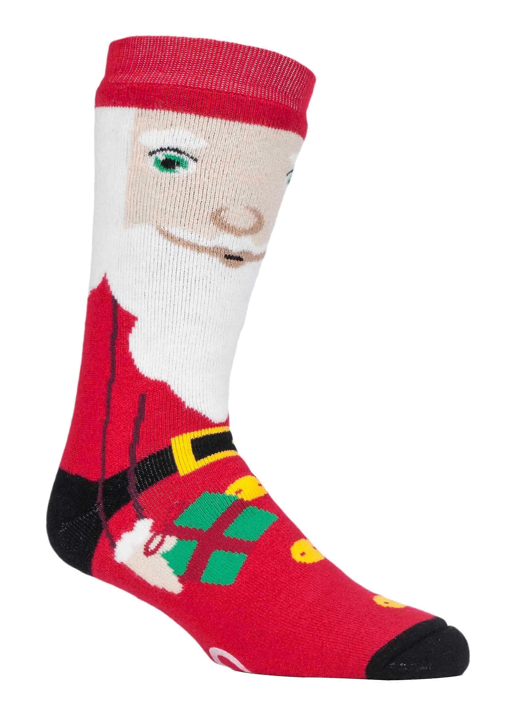 Mens thermal novelty christmas slipper socks