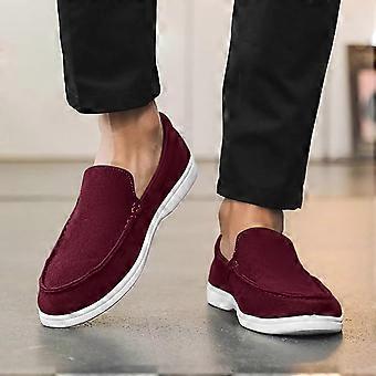 Miesten kengät, mokkanahkaiset klassiset matalat rento mukavat kevyet miesten loaferit autoiluun, miesten kengät, Z01 RD1,11