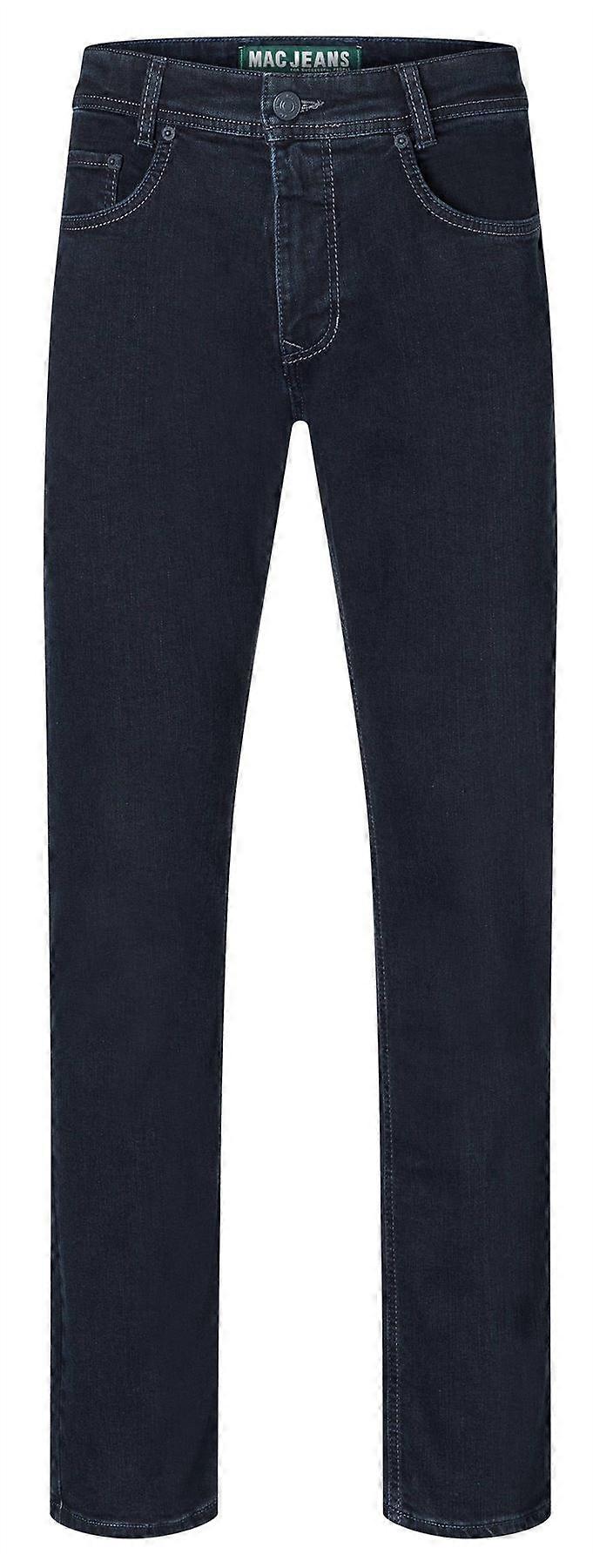 MAC Jeans Arne Recycled Denim Jeans - Authentic Dark Blue