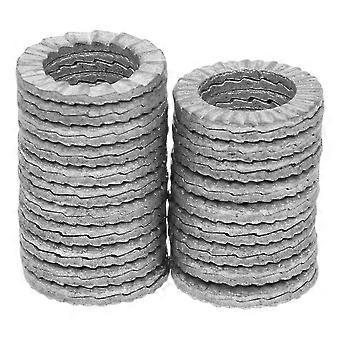 20Pcs Manganese Steel Wedge Locking Washer M10 High-Strength Anti-Vibration Secure Locking Washer For Screws And Bolt Heavy-Duty Fasteners Silver