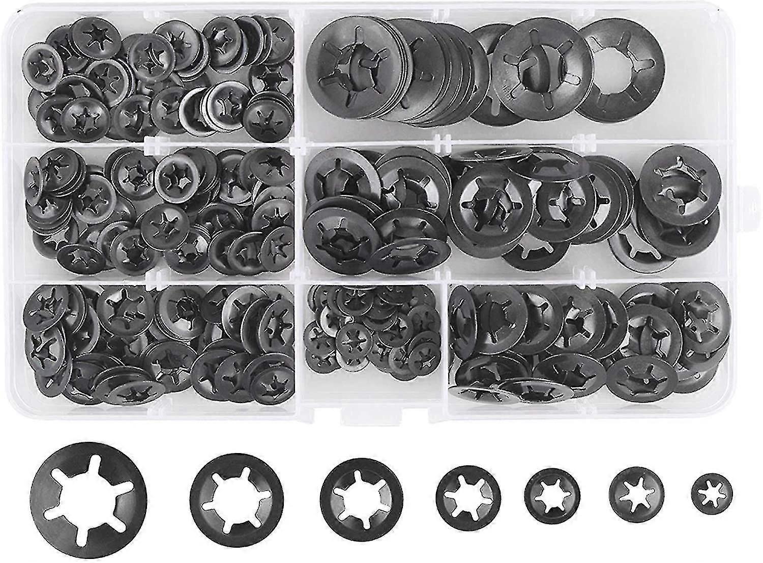 280 Pcs Lock Washers Lock Washers,steel Lock Washers