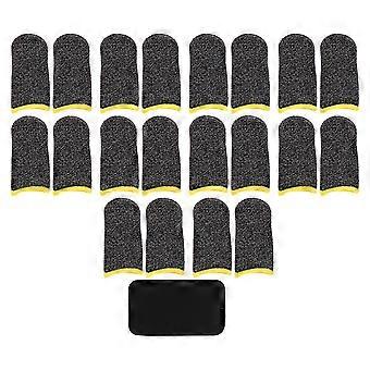 Sweat-Resistant Finger Protectors Game Finger Sleeve for Protection 1Set