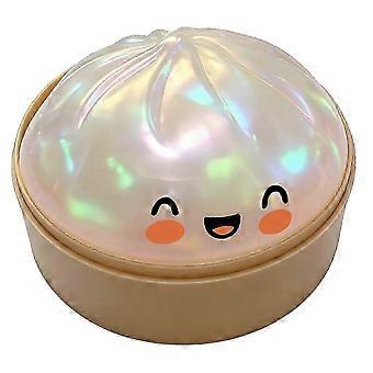 Giant Dumpling Squishy Toy Flashing Colorful Decompression Ball Fidget Sensory Hand Toy
