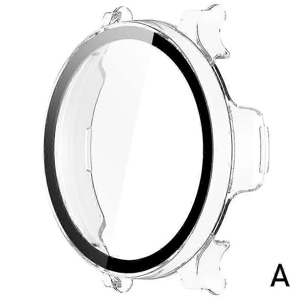 Tempered glass case for Garmin Lily 2 Active, screen protector cover shell frame