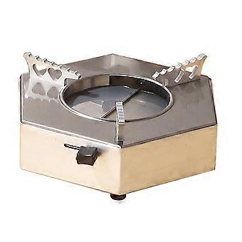 figatia Alcohol Heater Small Furnace Stainless Steel Spirit Burner Camping Stoves for Travel Outdoor Cooking Picnic Kitchen Equipment