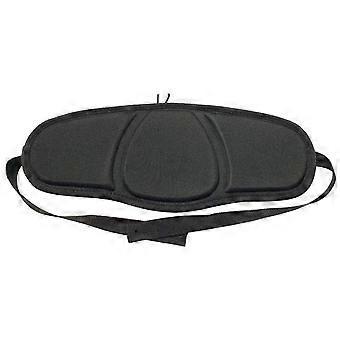 Comfortable Kayak Padded Back Cushion Adjusatble Kayaking Backrest (Black)
