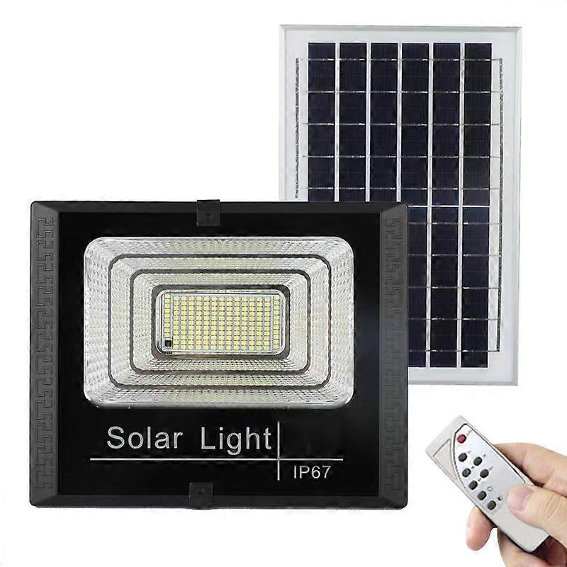 100 LEDs Smart Light with Solar Pan & Remote Control