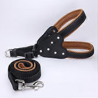Dog chest back triangle chest strap
