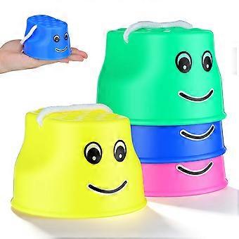 4pcs esportes palafitas brinquedos treinamento sensorial palafitas equipamentos crianças crianças jogos ao ar livre educação infantil equilíbrio capacidade de desenvolvimento brinquedos (cor mista)