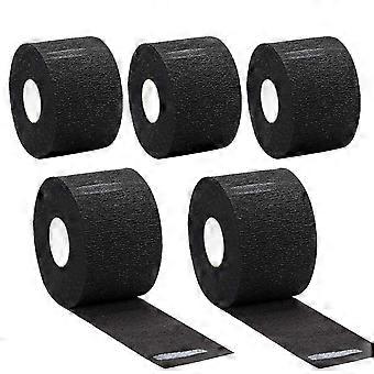 5rolls Barber Neck Strip Salão Colarinho Papel Descartável Cabeleireiro Corte de Cabelo