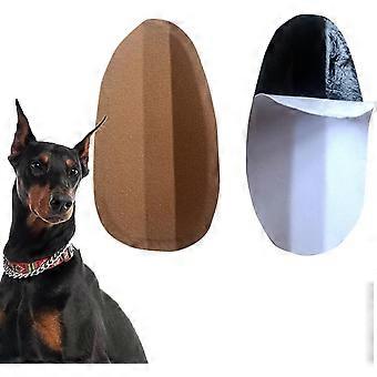 Dog Ear Stand Up Support Tool Sticker. Fixed Correction Erect Holder Patch for Doberman Pinscher Sheltie Corgi Puppies (2 * 1.2Inch)