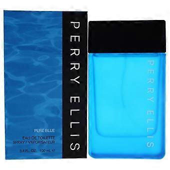 Eau de Toilette - PERRY ELLIS - Pure Blue - 100 ml - Floral Fruity - Men's Fragrance