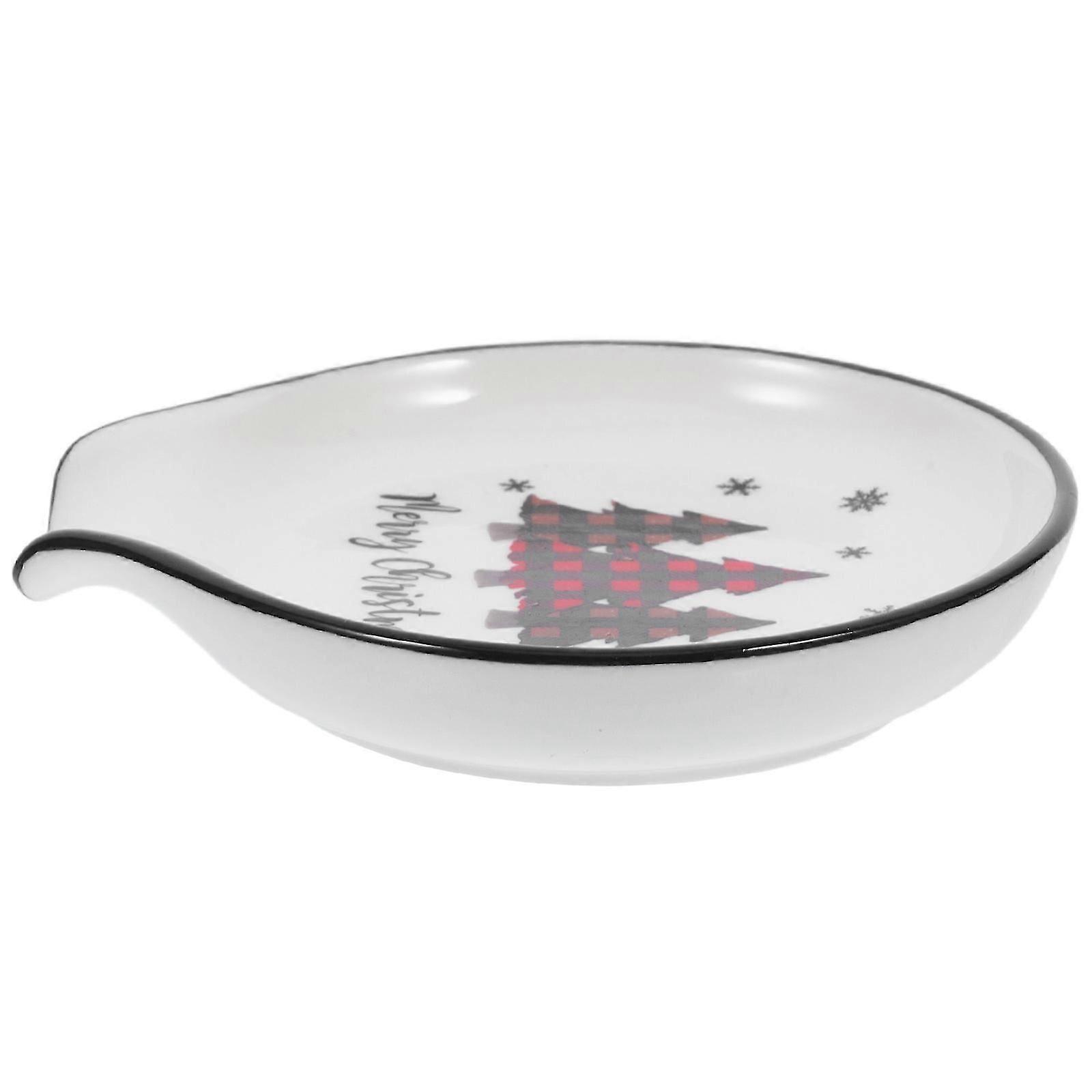 Ceramic Spoon Rest | Multi Color | Kitchen Use | Elegant Scoop Holder