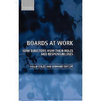 Boards at work how directors view their roles and responsibilities