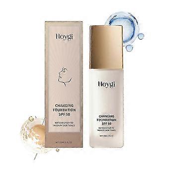 Hoygi concealer liquid foundation is licht, mat, mild, hydraterend, transparant, verzachtend en geschikt voor de droge huid