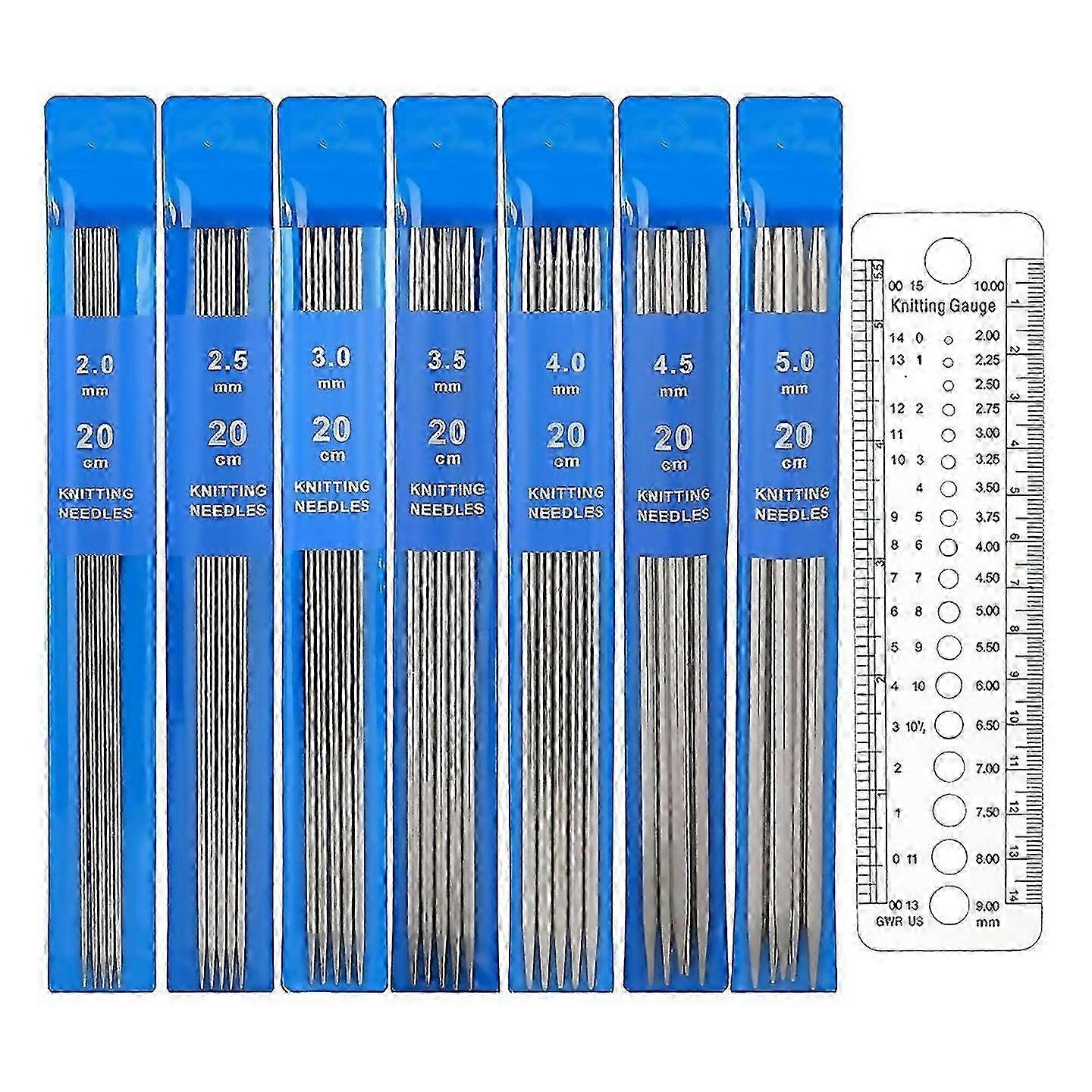 Für 36 Stück Strumpfstricknadeln Set