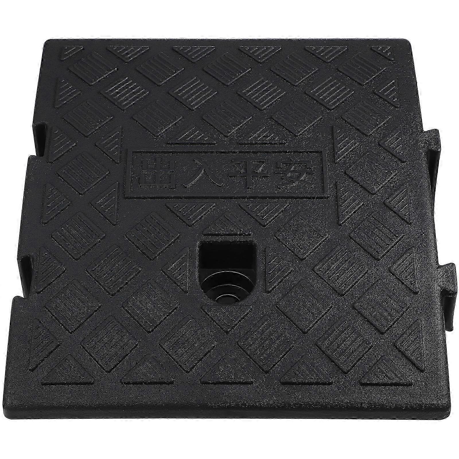 Plastic Ramp Plastic Threshold Ramp Portable Practical Lightweight Outdoor Ramp
