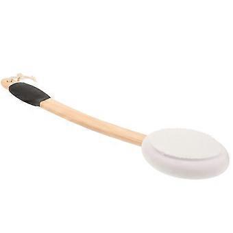 Daily Use Shower Brush Long Handle Body Scrubber Back Cleaning Brush Bathing Accessory