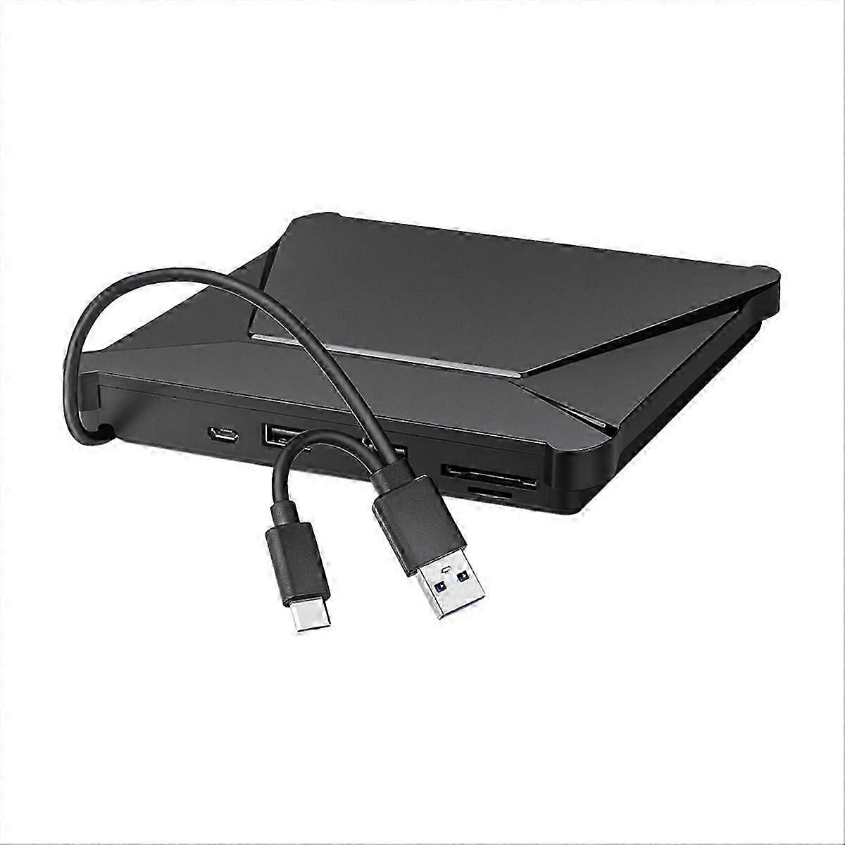 External DVD Drive, USB 3.0 Type-C, Portable CD DVD Burner