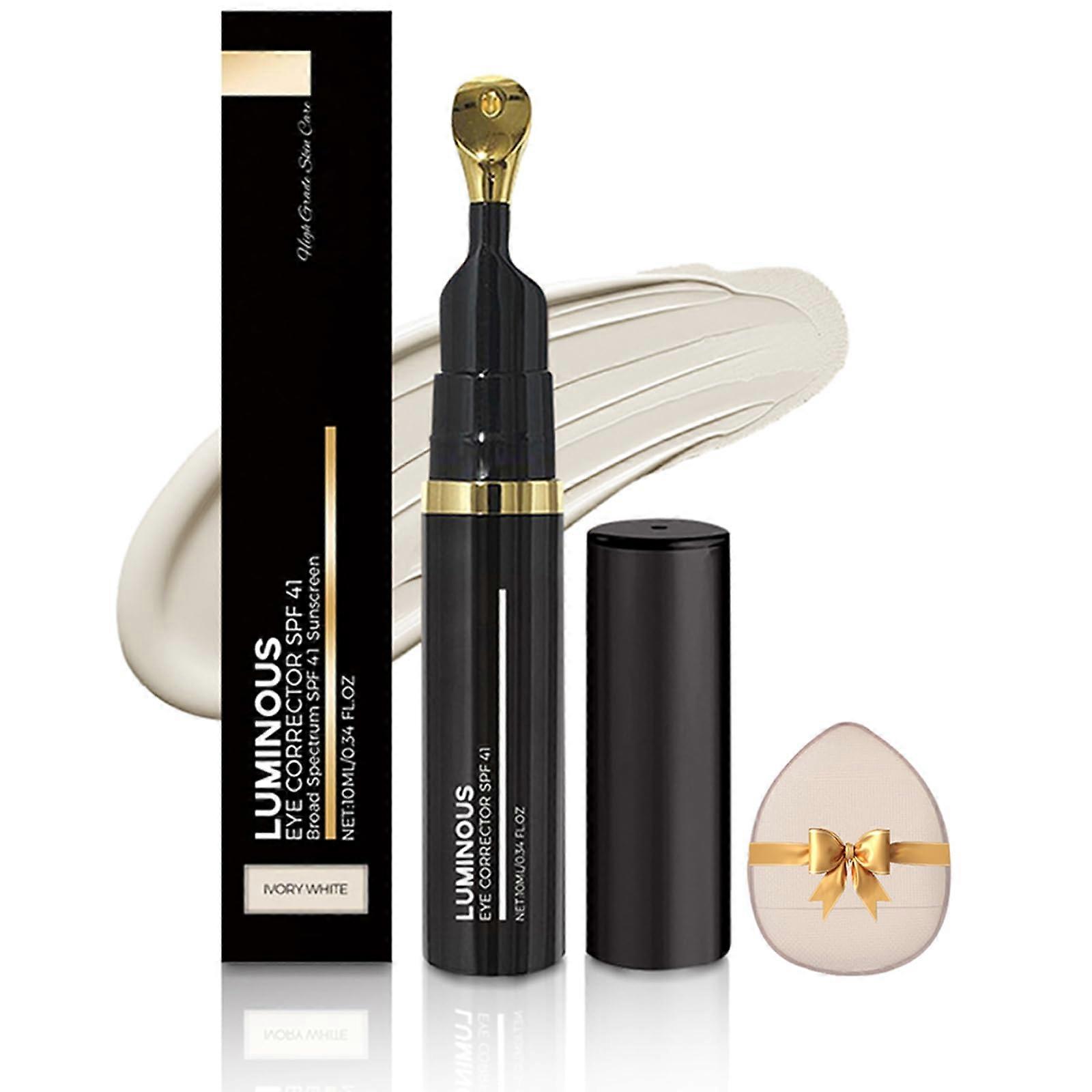 Under Eye Concealer SPF 41, Full Coverage Dark Circle Corrector, Waterproof Hydrating Formula
