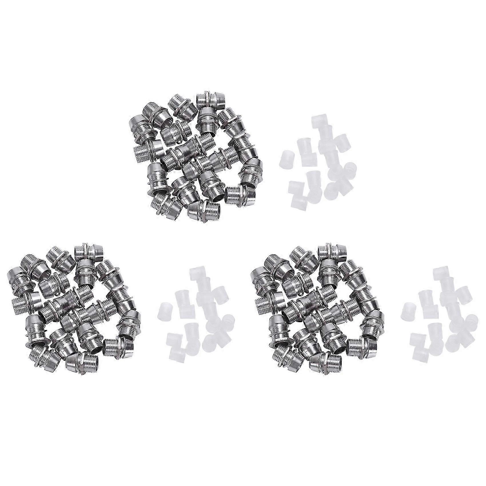 60 Pcs Copper 5mm Light Emitting Diode LED Holder Mount Panel Display