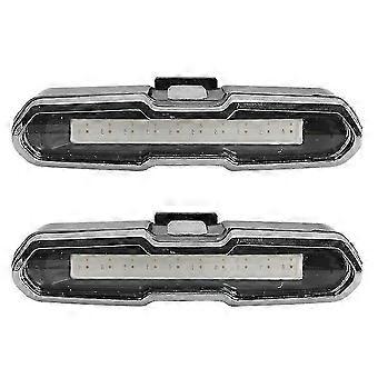 2x Skateboard Longboard LED Lights Fit Any Bikes Scooters