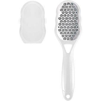 Foot Hard Skin Remover, Stainless Steel Callus Shaver with Dander Container for Feet Care
