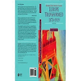 Europe Transformed Europe Transformed 1878-1919 1878-1919 - Norman Stone - Hardcover - English Book - History