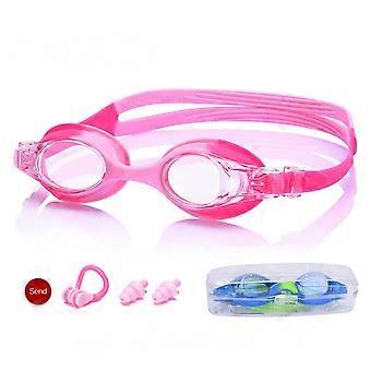 Kinderschwimmbrille, Schwimmbrille, geeignet für Jungen, Mädchen und Kleinkinder, klare Sicht, beschlagfrei und UV-beständig, wasserdicht -GSL