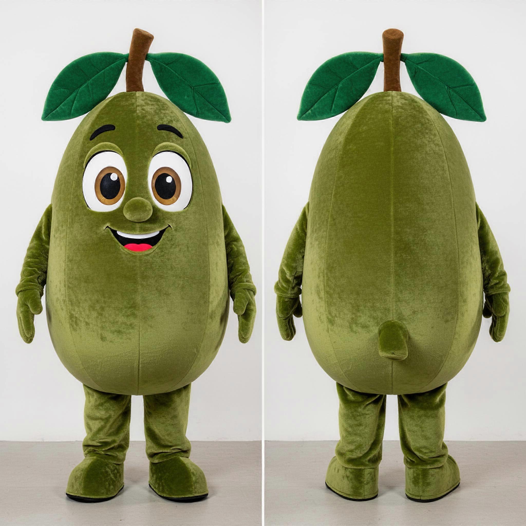 MASTICOT Olive Green Rounded Grenade Mascot