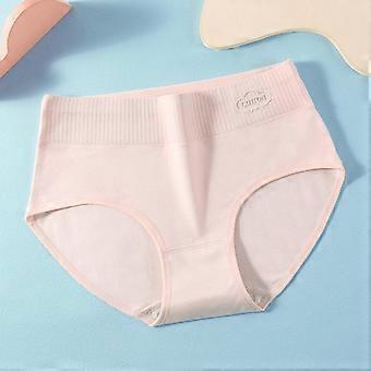 Women S Mid Waist Printed Antibacterial Pure Cotton Breathable Ladies Panties