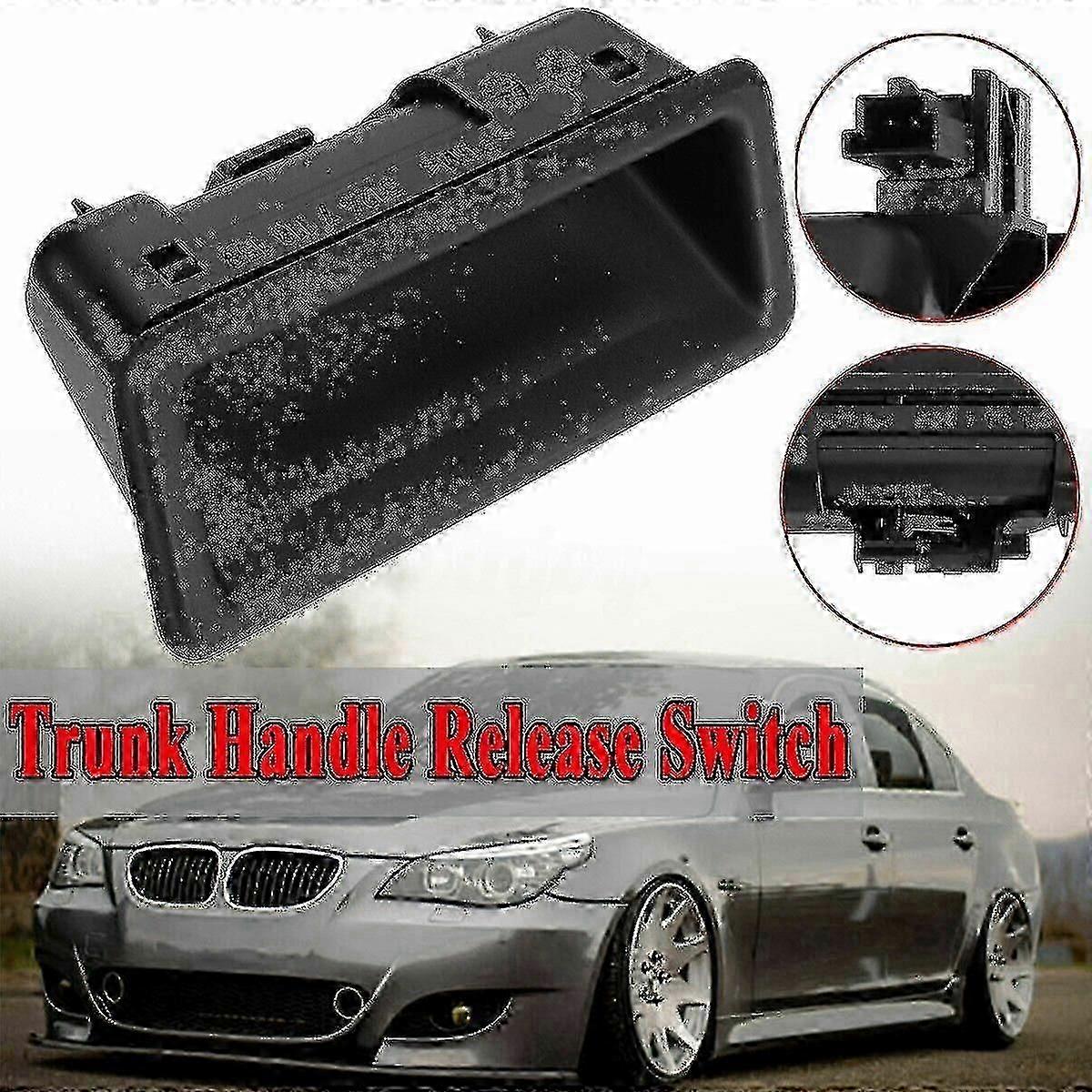 51247118158 Trunk Lid Lock Release Push Button Boot Tailgate Handle Switch For- E60 E90 E91 E92 E92