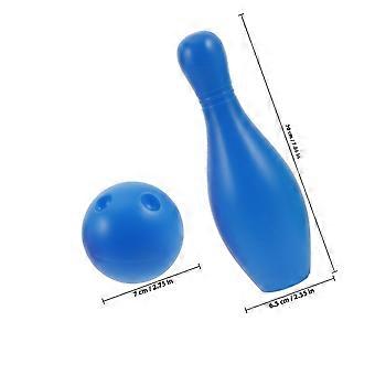 Toddler Bowling Set Plastic Pins and Balls for Kids Indoor Fun 1Set
