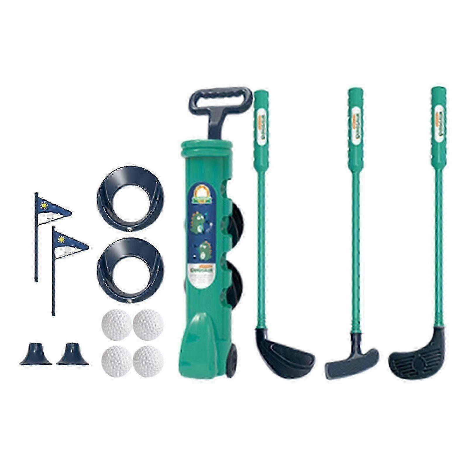 Ensemble de golf pour enfants avec sac porte-clubs - Jeu de golf pour enfants de 3 à 6 ans, utilisable en intérieur et en extérieur - Convient aux enfants de 3 à 6 ans.